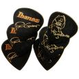 Ibanez B1000PG-BK Black 6 Stück Plektren Thumbnail 1