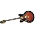 Epiphone Sheraton II Linkshänder E-Gitarre Halbresonanz Vintage Sunburst Thumbnail 1