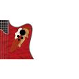 Ovation CC247-2Q Celebrity Red Quilted Maple Thumbnail 2