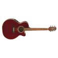 Takamine EG540C-RQH Quilted Red Westerngitarre Thumbnail 1