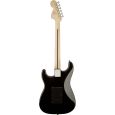 Fender Squier Black and Chrome Std Strat HSS RWE-Gitarre Thumbnail 2