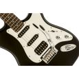 Fender Squier Black and Chrome Std Strat HSS RWE-Gitarre Thumbnail 5