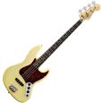 Fender Deluxe Jazz Bass RW Vintage White E-Bassgitarre Thumbnail 1