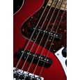 Fender Deluxe Jazz Bass V String Candy Apple Red Thumbnail 3
