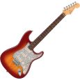 Fender American Deluxe Strat Ash RW Aged Cherry Burst Thumbnail 1