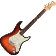 Fender American Deluxe Strat Ash RW Tobacco Sunburst Thumbnail 1