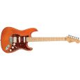 Fender American Deluxe Strat HSS/LSR MN Amber Thumbnail 1