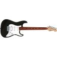 Fender Mex Std Fat Strat FR HSS RW Black inkl. Gigbag Thumbnail 1