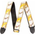 Fender Gurt Monogramm White/Brown/Yellow Thumbnail 1