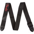 Fender Nylon-Gurt mit Logo Black/Red Thumbnail 1