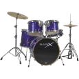 Basix Schlagzeug Custom Set 1 Blau Thumbnail 1