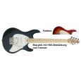 Music Man Silhouette Special E-Gitarre RW CR + Koffer Thumbnail 1