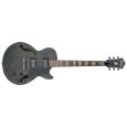 Ibanez AGS 83 B-TKF Trans. Black Flat  Artcore E-Gitarre Thumbnail 1