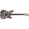 Fender Squier Obey Graphic Strat HSS RW Collage Thumbnail 1
