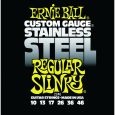 Ernie Ball EB2246 Slinky Stainles Steel Saiten 010-046 Thumbnail 1