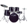 Basix Schlagzeug Classic Plus Set 2 schwarz Thumbnail 1