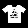 Technics T-Shirt DJ white / black Gr. M Thumbnail 1