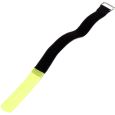 Adam Hall Kabelbinder Klettband mit Oese 80x5cm gelb Thumbnail 1