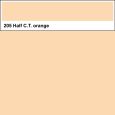 Lee Farbfolie 205 Half C.T. Orange 25cm x 122cm Thumbnail 1