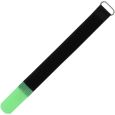 Adam Hall Kabelbinder Klettband mit Oese 20x2 cm grün Thumbnail 1