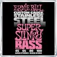 Ernie Ball EB2844 Stainless Steel Super E-Bass Saiten 045-100 Thumbnail 1
