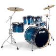 TAMA Drumset Superstar Custom SL52F Blue Metallic Fade Thumbnail 1