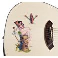Fender Tiki Femme Fatale Dreadnought Cut. Fishman Mini Q Natural Thumbnail 2