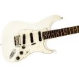 Fender Squier Deluxe Hot Rails Strat RW Olympic White E-Gitarre Thumbnail 3