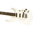 Fender Squier Deluxe Hot Rails Strat RW Olympic White E-Gitarre Thumbnail 4