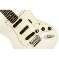 Fender Squier Deluxe Hot Rails Strat RW Olympic White E-Gitarre Thumbnail 5