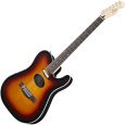 Fender Telecoustic Deluxe - Fishman Classic IV MB P/U Sunburst Thumbnail 1