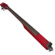DEAN Upright Pace Bass Metallic Red Thumbnail 1