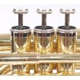 KORN TT-1 Bb Taschentrompete Gold mit Koffer Thumbnail 4