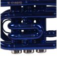 KORN TT-1-BL Bb Taschentrompete blau mit Koffer Thumbnail 4