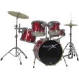 Basix Schlagzeug Custom Set 3 ruby red Thumbnail 1
