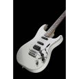 Fender Mex Deluxe Fat Strat E-Gitarre RW Arctic White inkl. Gigbag Thumbnail 2