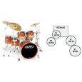 Mapex Pro M Set PM546SU Tobacco Fade Thumbnail 1