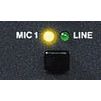 Dynacord M1 Taste/Knopf Chanel Mic Kanal Thumbnail 1