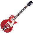 Epiphone Les Paul Std Plain Trans Red Chrome HW Ltd.Ed. Thumbnail 1