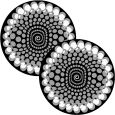 Slipmats Zomo Balls weiss Thumbnail 1