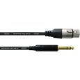 CORDIAL 9 m XLR female/Klinke 6,3 mm stereo Thumbnail 1