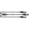 Cordial XLR female / 2x XLR male CFY 0,3 FMM Thumbnail 1