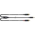 Cordial Klinke 3,5mm stereo / 2x Cinch CFY 0,9 WCC Thumbnail 1