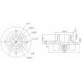 GBS 315 Adapter von 1" Flansch auf 1 3/8" Gewinde Thumbnail 2
