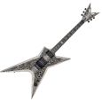 DEAN Razorback Stealth Snakeskin Graphic, Floyd Rose Thumbnail 1