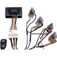 Partsland E-Bass Aktiv Elektronik, 4 Potis Thumbnail 1