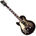 Hagstrom Super Swede Black LH E-Gitarre Thumbnail 1