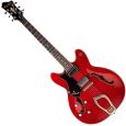 Hagstrom Viking Transparent Cherry LH E-Gitarre Thumbnail 1