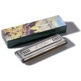 Hohner Mundharmonika Echo Harp BF 96 Stimmen Tremolo Wendermodell Thumbnail 1