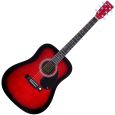 Tenson Acoustic Guitar D1 Redburst Thumbnail 1